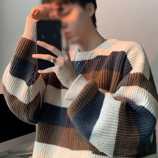 Autumn Fashion Fashion Retro Sweater Spring And Autumn Wear Vacation And Daily Wear Applicable For Male Female